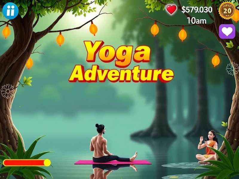 Yoga Adventure Game Screenshot
